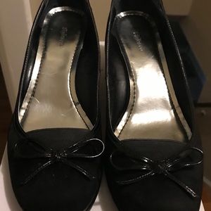 Style & Co. black velvet shoes